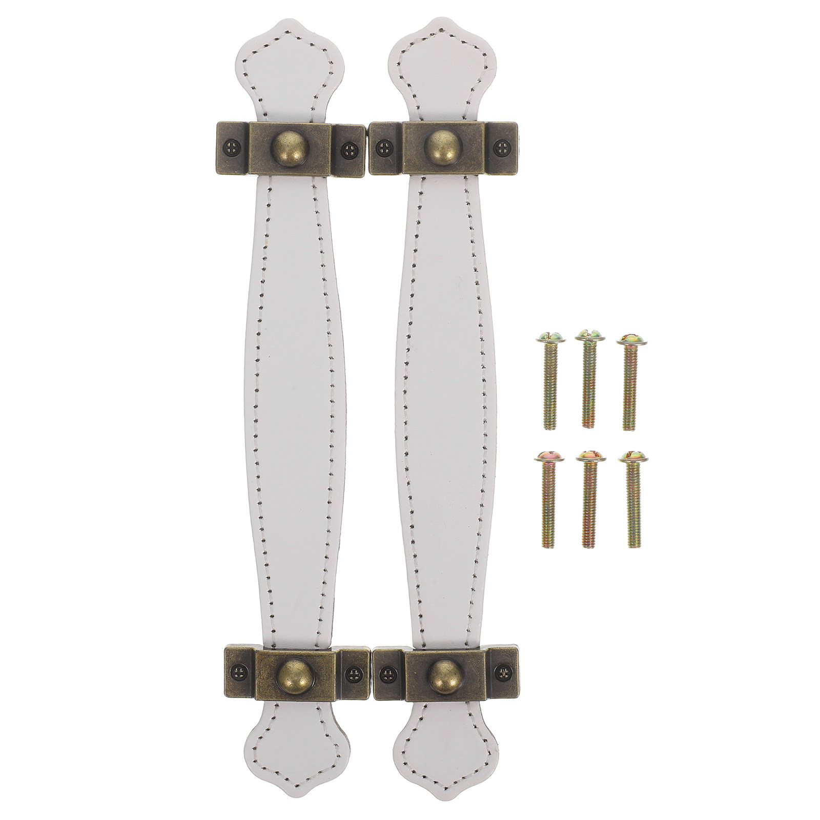 Vintage Furniture Hardware Replacement - قطعتان من مقابض الأدراج المزيفة ذات
