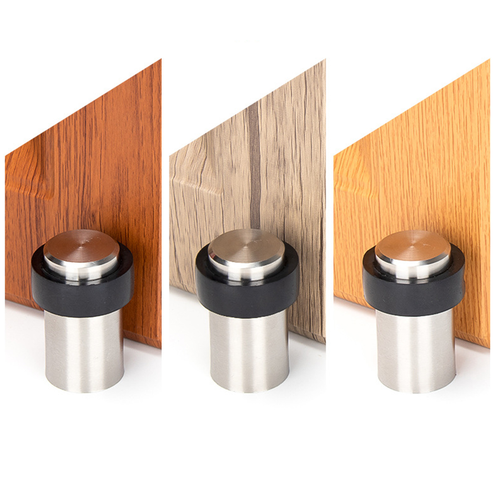 Furniture Hardware Store - سدادة باب أسطوانية مطاطية من الفولاذ