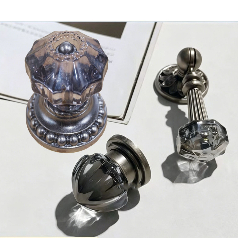 Furniture Grade Hardware - مقبض كريستالي عالي الجودة، مقبض أثاث،