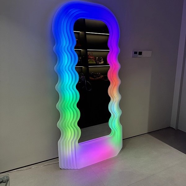 Furniture Hardware Store - مرآة كاملة للجسم بتصميم عصري مع