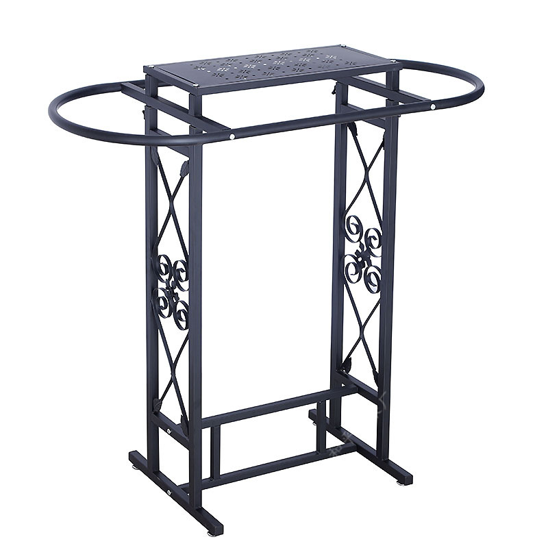 رف عرض أرضي بيضاوي من الحديد ل - مراجعة Furniture Hardware Store وسعره