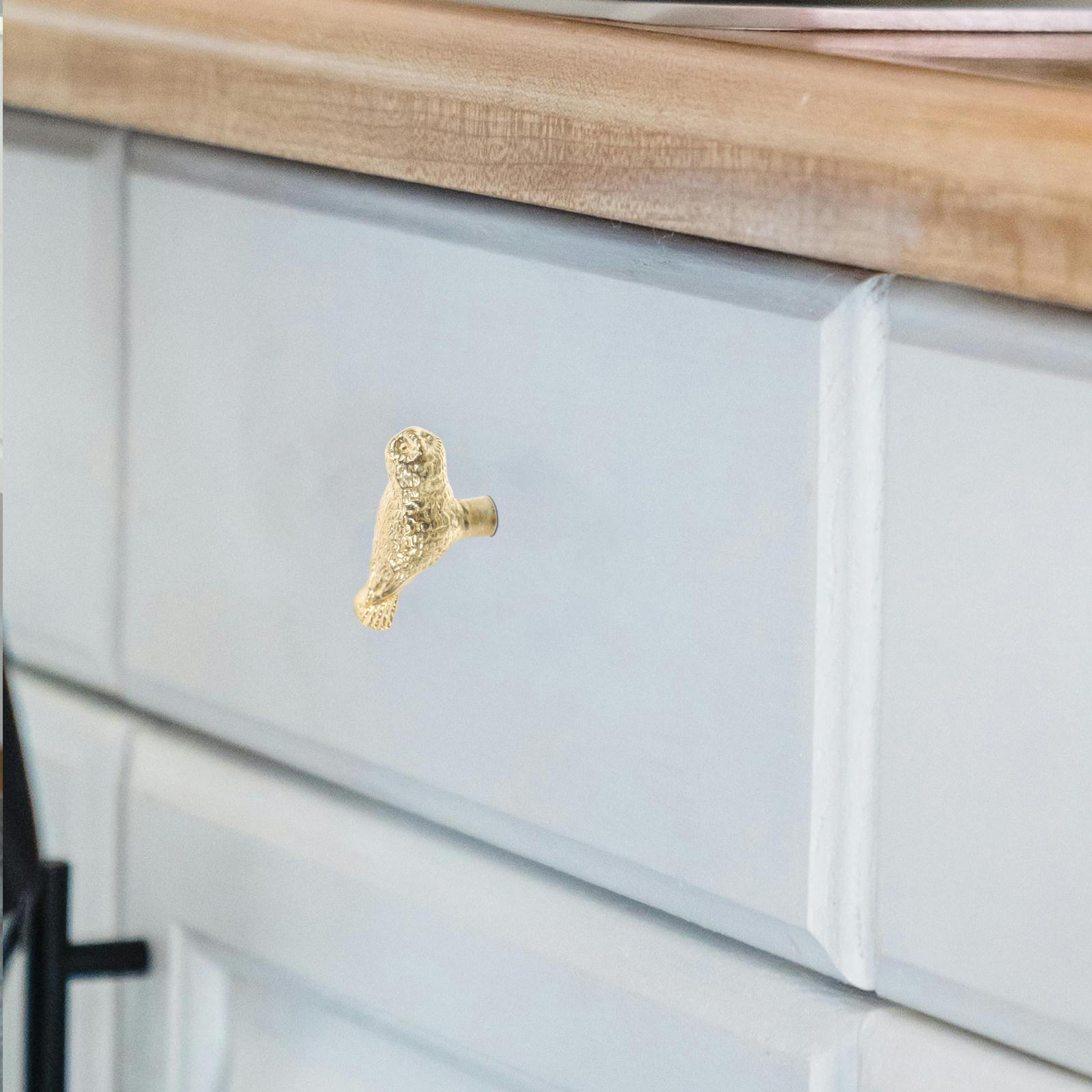قطعتان من مقابض الخزائن النحاس - مراجعة Unique Furniture Hardware Pulls وسعره