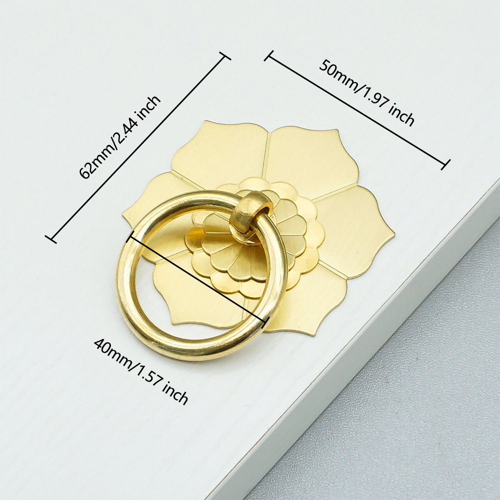 مقابض أبواب الخزانة النحاسية ا - مراجعة Unique Furniture Hardware Pulls وسعره