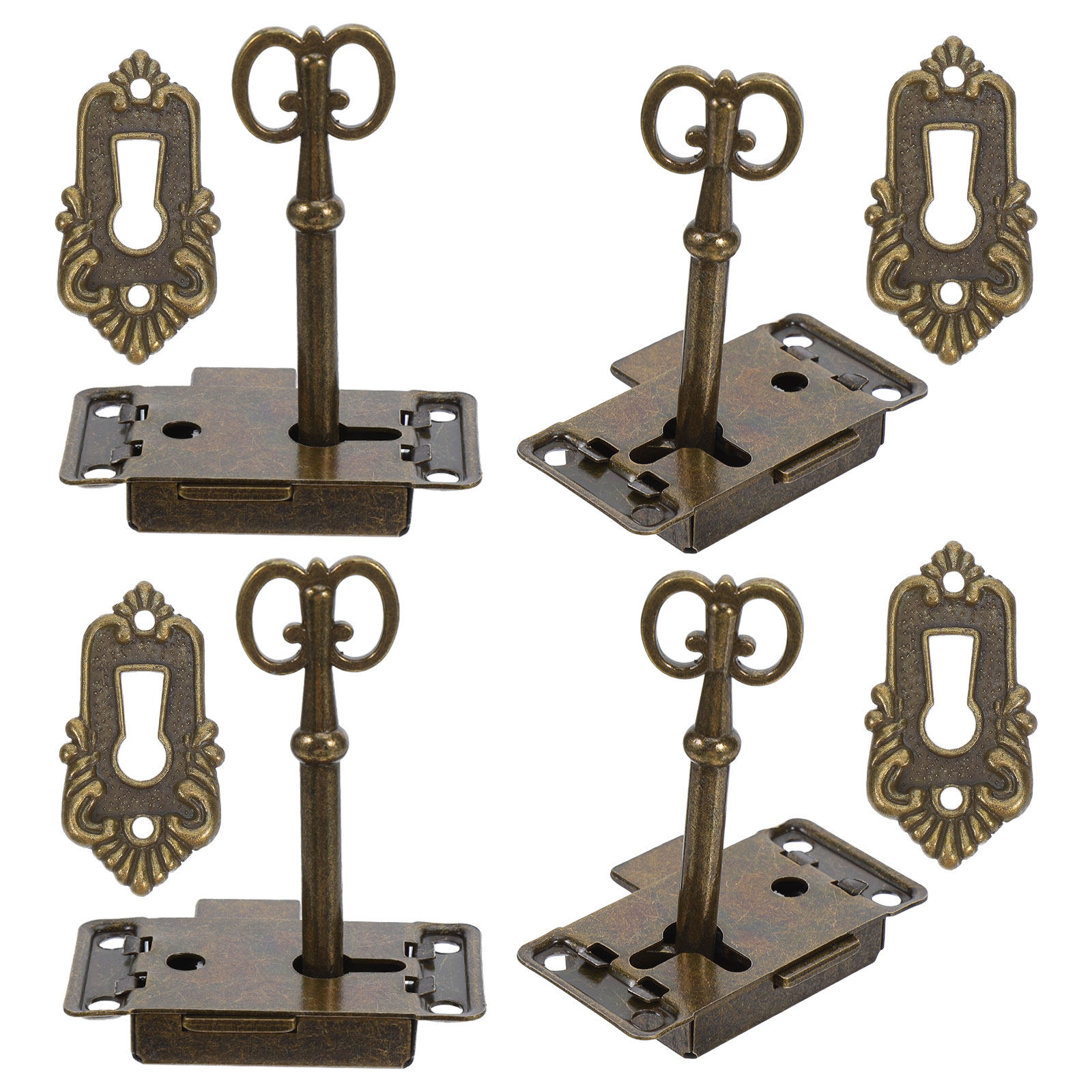 4 مجموعات من أقفال الخزائن ذات - مراجعة Vintage Furniture Hardware Replacement وسعره