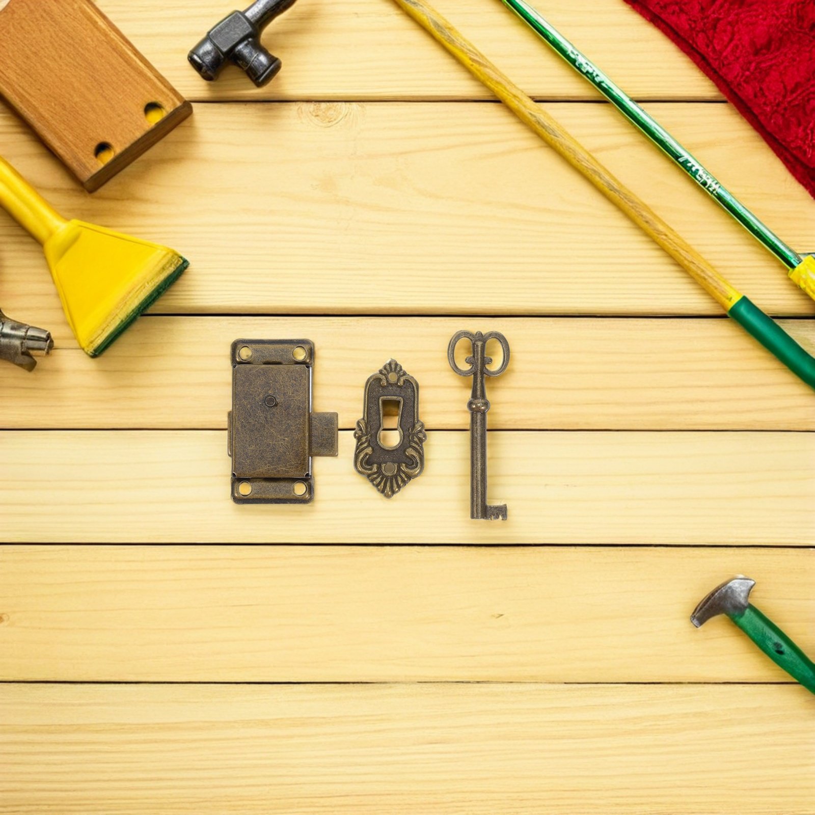 4 مجموعات من أقفال الخزائن ذات - مراجعة Vintage Furniture Hardware Replacement وسعره