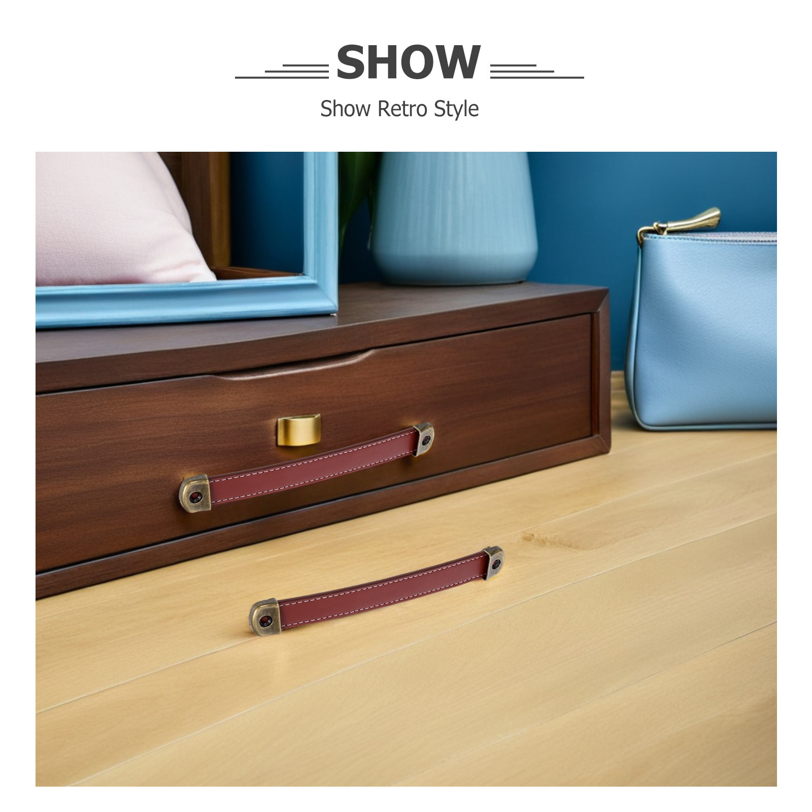 قطعتان من مقابض الخزائن العتيق - مراجعة Vintage Furniture Hardware Replacement وسعره