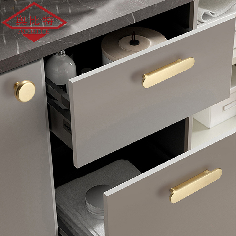 أوب خزانة مطبخ ذهبية مقابض أبو - مراجعة Furniture Hardware Items وسعره
