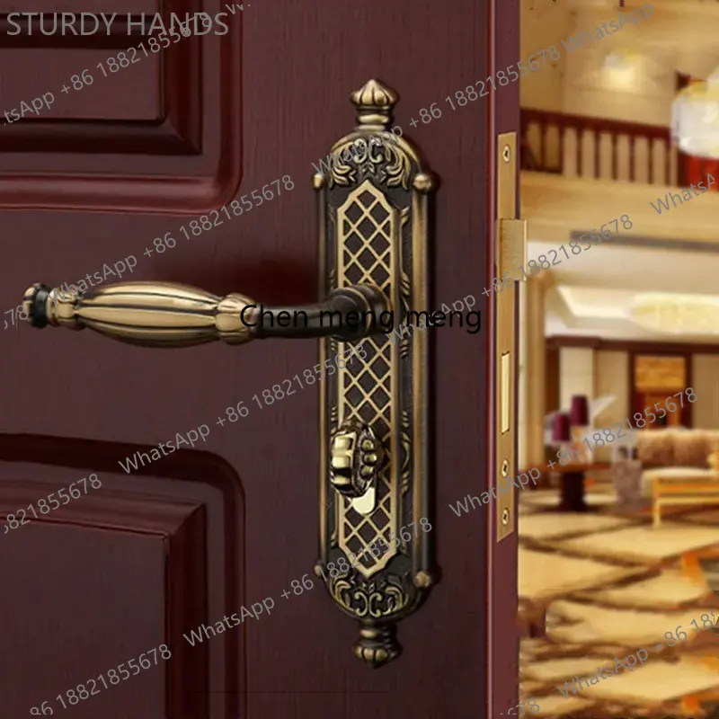 قفل باب نحاسي عالي الجودة صامت - مراجعة Furniture Grade Hardware وسعره