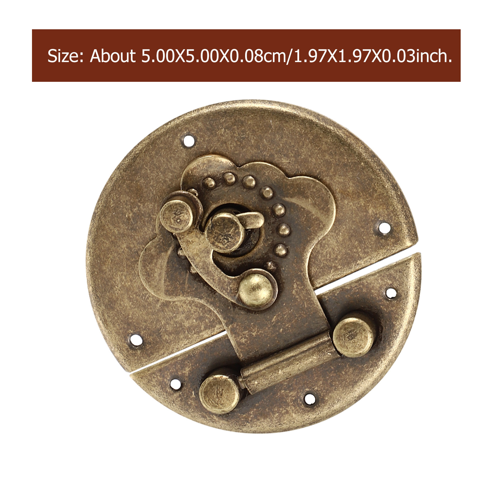 قطعة واحدة من مشبك صندوق مجوهر - مراجعة Vintage Furniture Hardware Replacement وسعره