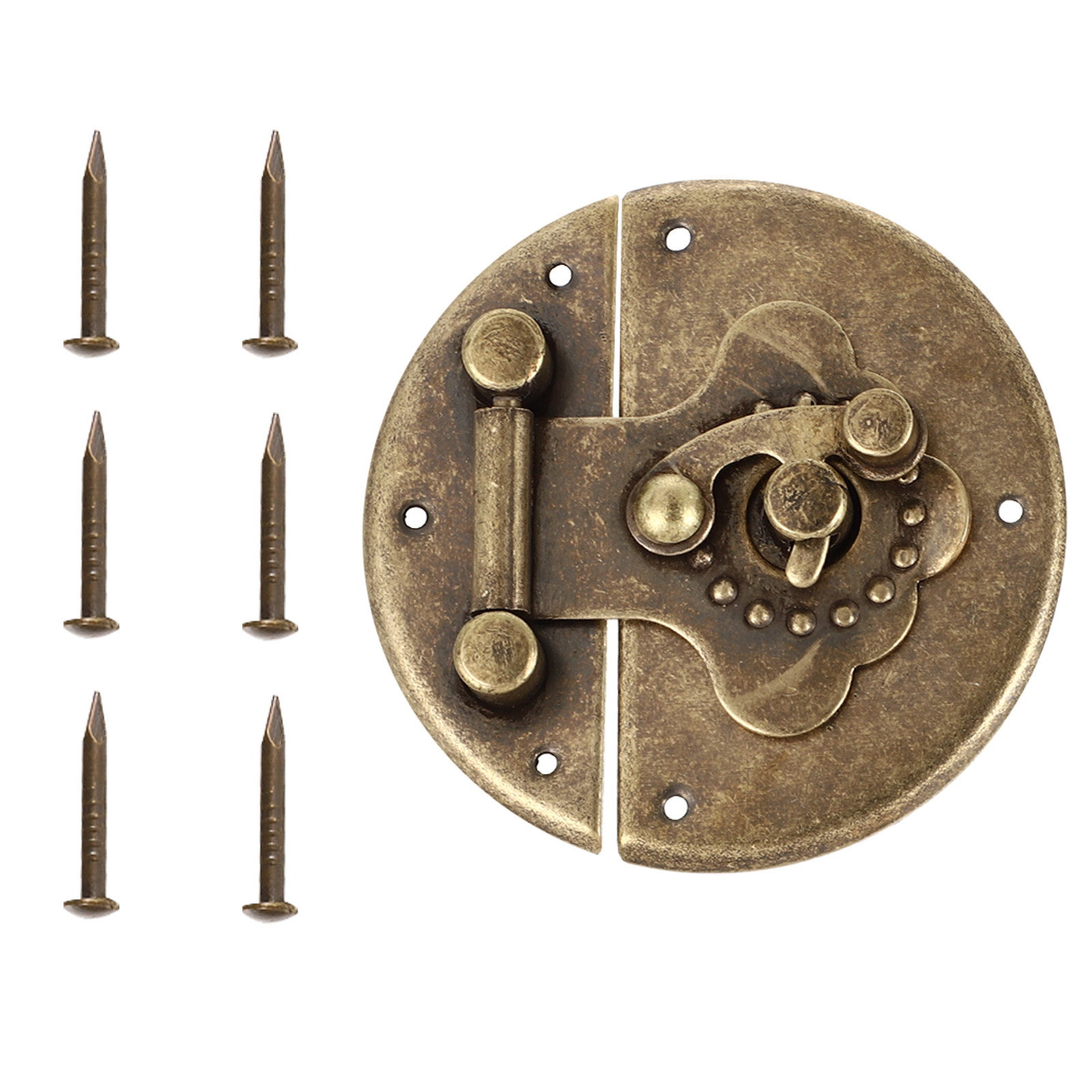 قطعة واحدة من مشبك صندوق مجوهر - مراجعة Vintage Furniture Hardware Replacement وسعره