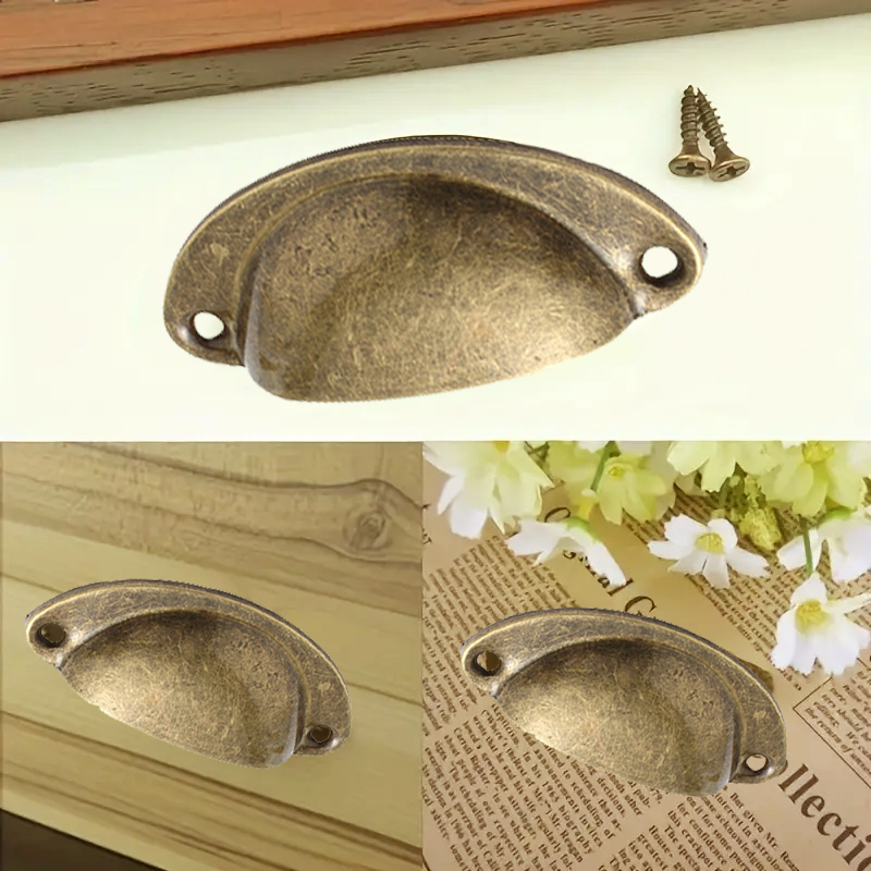10 قطع مقابض خزائن وأدراج بديل - مراجعة Vintage Furniture Hardware Replacement وسعره